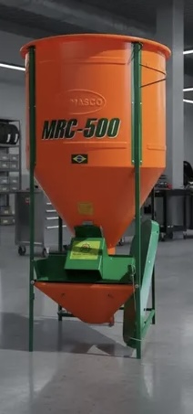 Misturador de ração novo Marca Cremasco modelo: MRC500 Plus capacidade de 500 KG - Imagem 4
