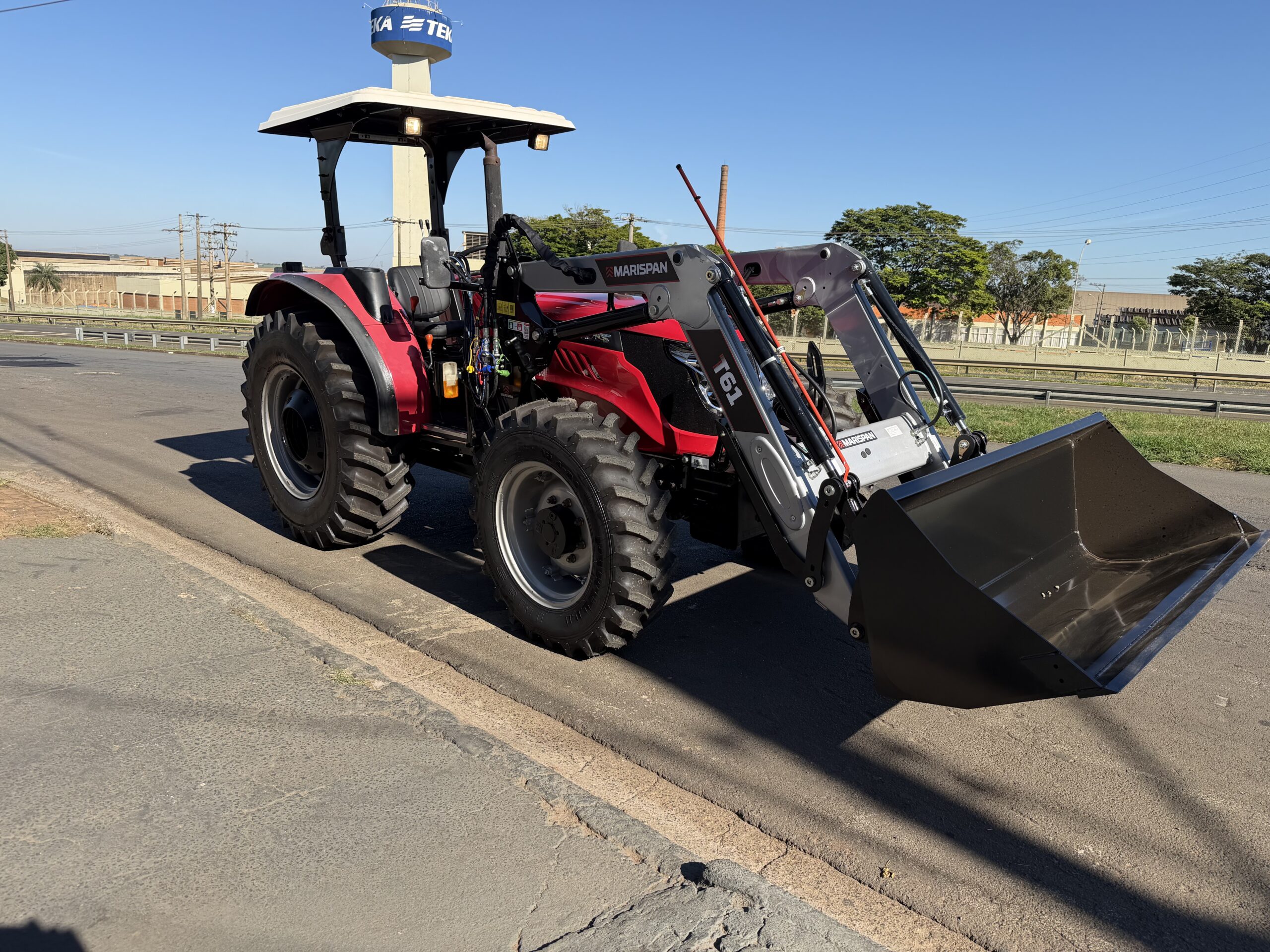 Yanmar Solis 80 4x4 Ano 2019/2020, com conjunto de concha dianteira (novo) Marca: Marispan Modelo: T61. - Imagem 10