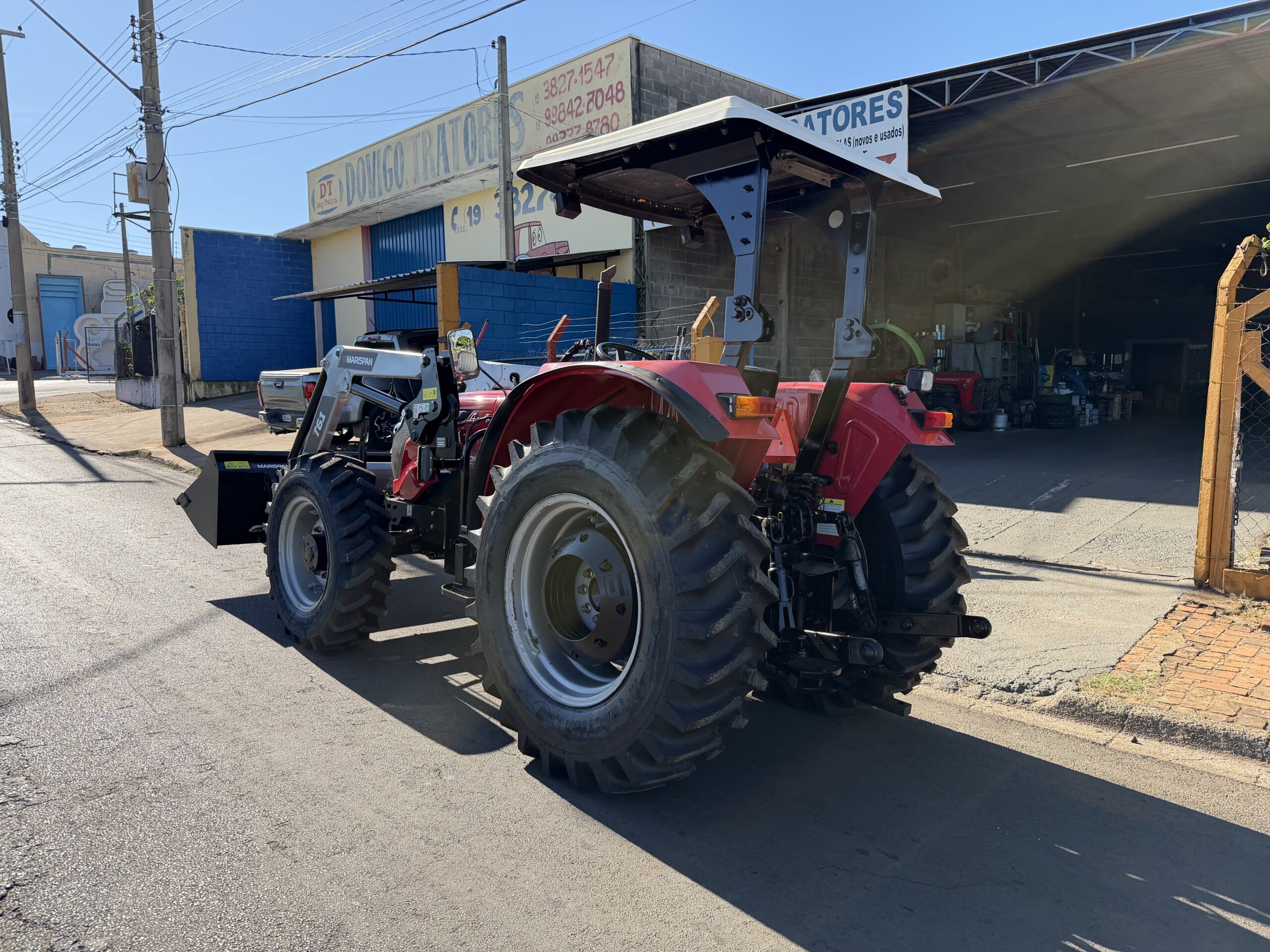 Yanmar Solis 80 4x4 Ano 2019/2020, com conjunto de concha dianteira (novo) Marca: Marispan Modelo: T61. - Imagem 17