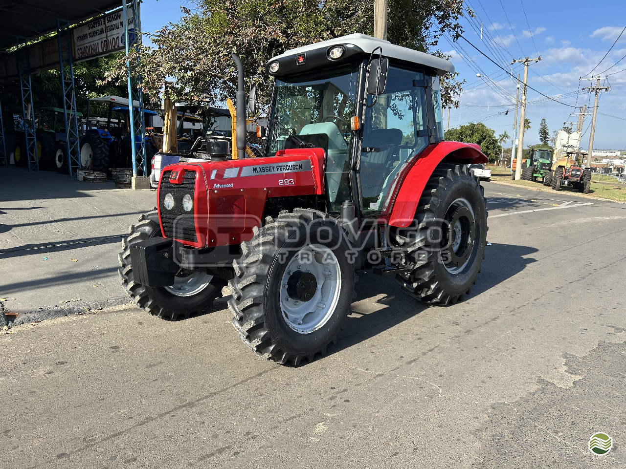 Massey Ferguson 283 Advanced Ano 2009 4x4 Cabinado de Fábrica - Imagem 2