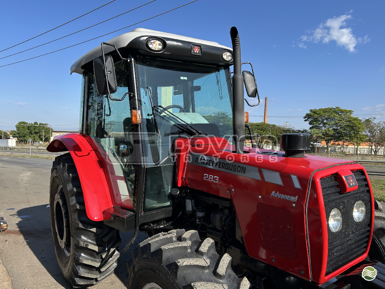 Massey Ferguson 283 Advanced Ano 2009 4x4 Cabinado de Fábrica - Imagem 11