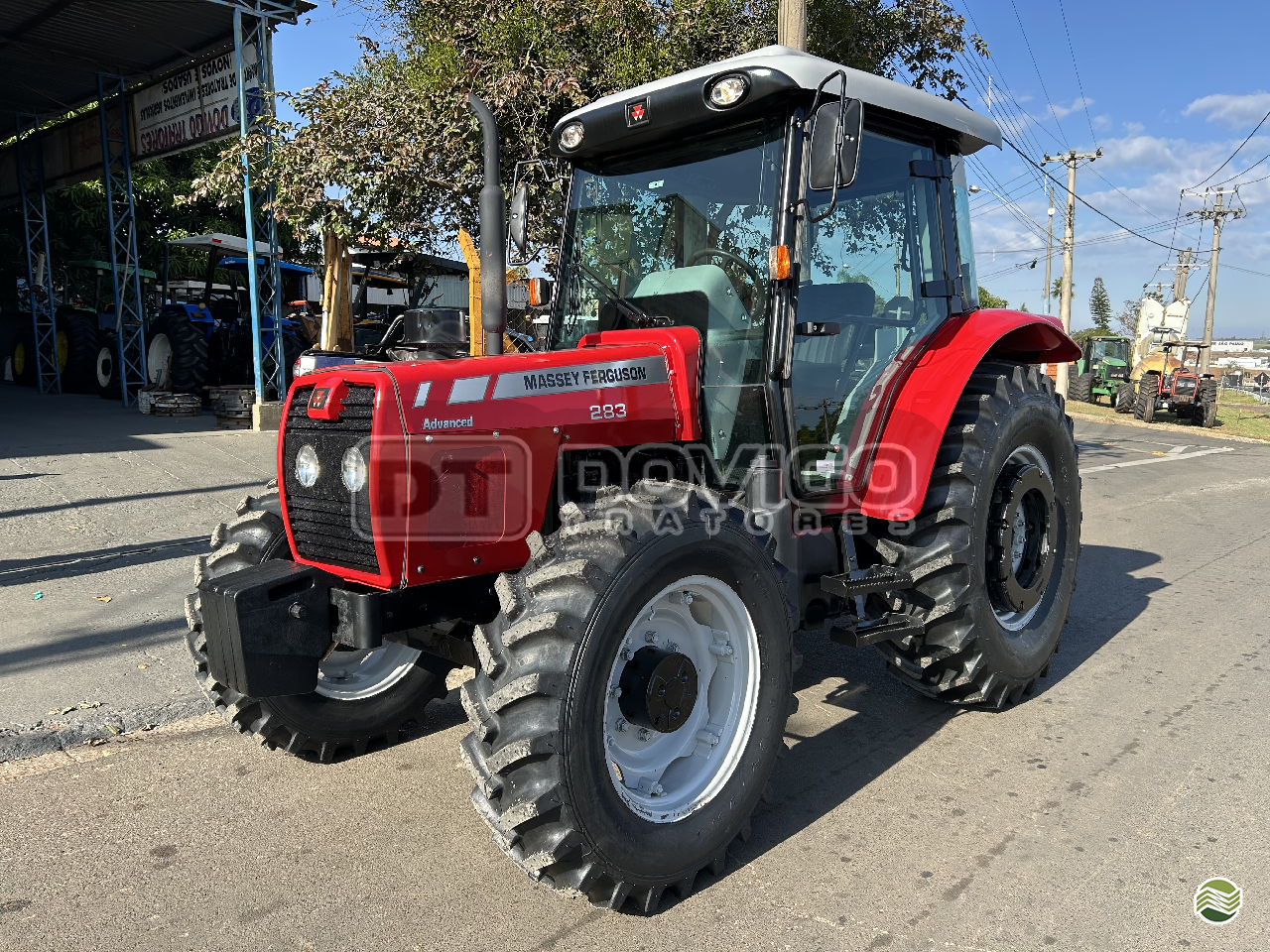 Massey Ferguson 283 Advanced Ano 2009 4x4 Cabinado de Fábrica - Imagem 3