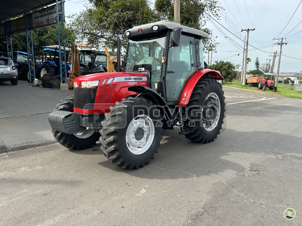 Massey Ferguson 4290 Turbo 4x4 Ano 2013 Cabinado de Fábrica - Imagem 2