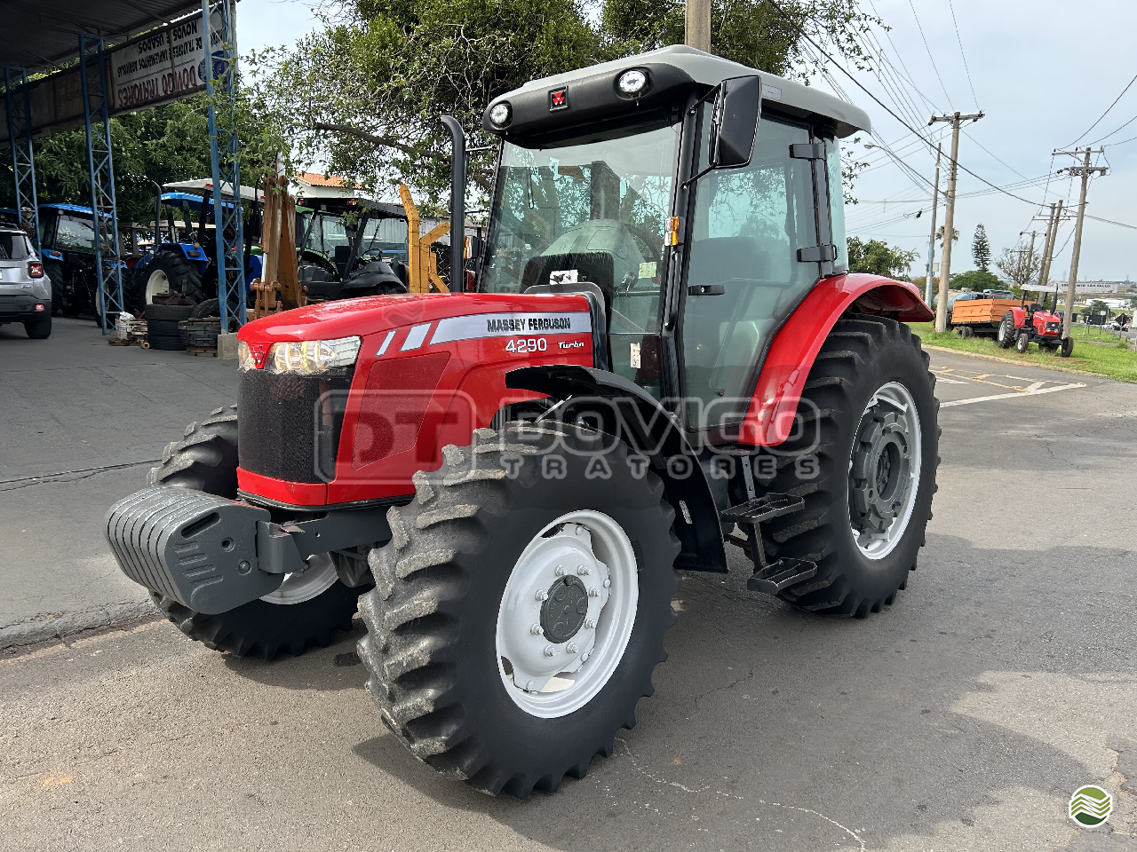 Massey Ferguson 4290 Turbo 4x4 Ano 2013 Cabinado de Fábrica - Imagem 3