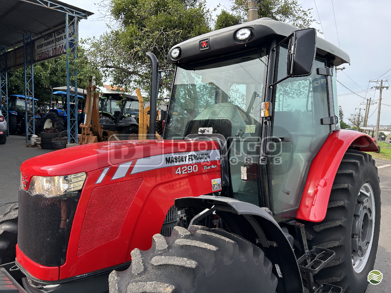 Massey Ferguson 4290 Turbo 4x4 Ano 2013 Cabinado de Fábrica - Imagem 5