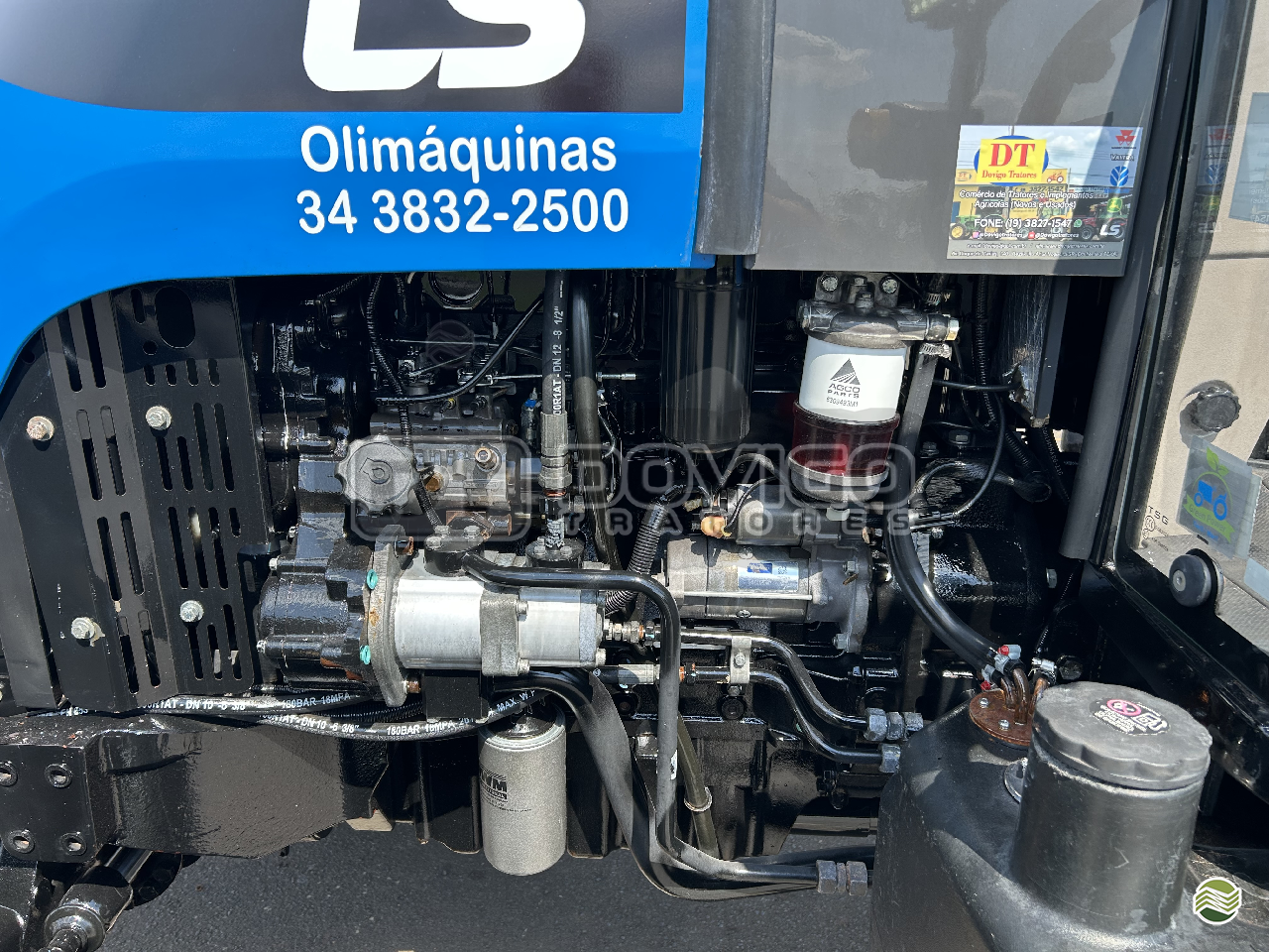 LS Tractor Plus 100 4x4 Ano 2022/2023 com redutor de velocidade e Reversor de marchas - Imagem 7