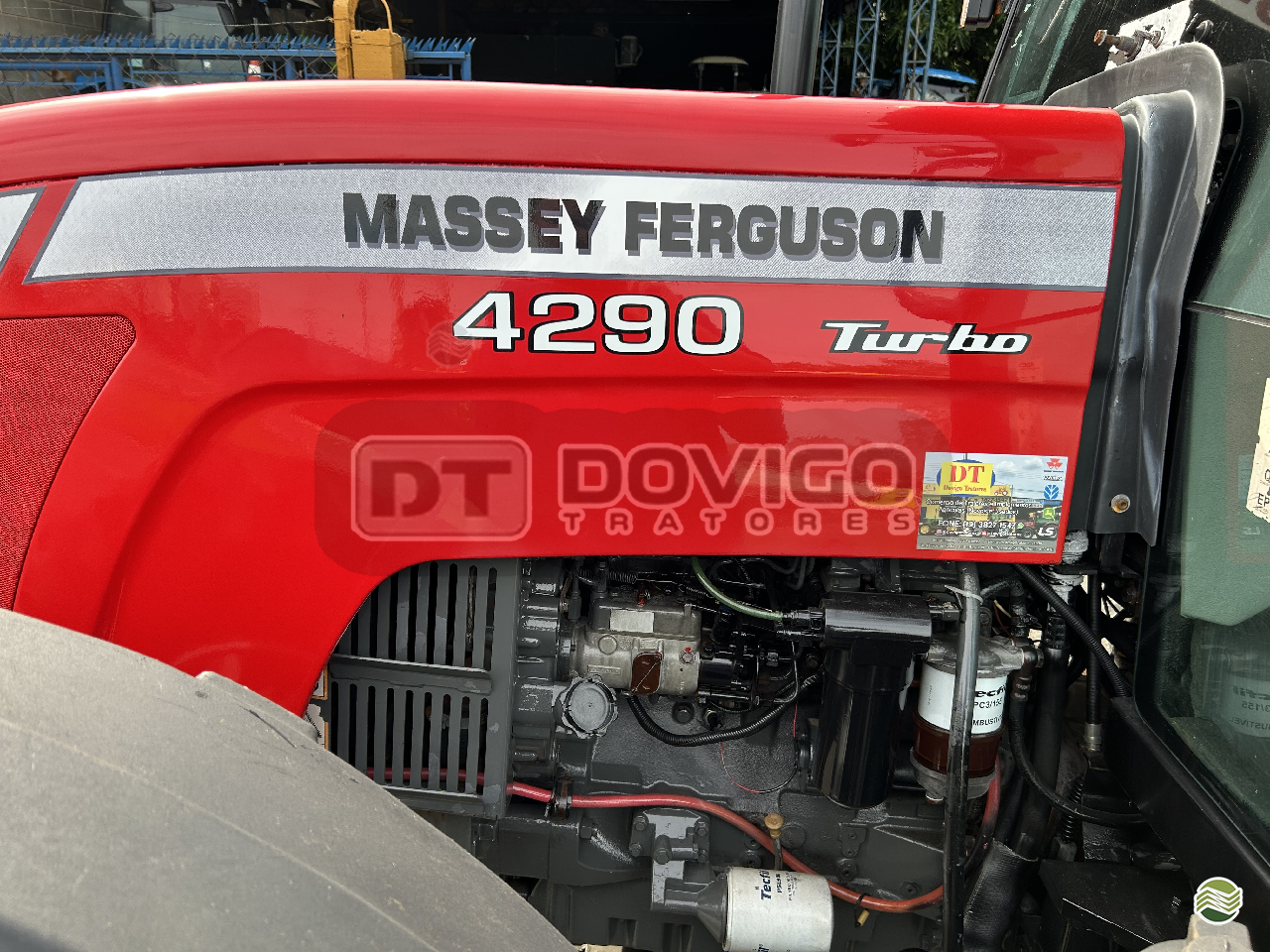 Massey Ferguson 4290 Turbo 4x4 Ano 2013 Cabinado de Fábrica - Imagem 7
