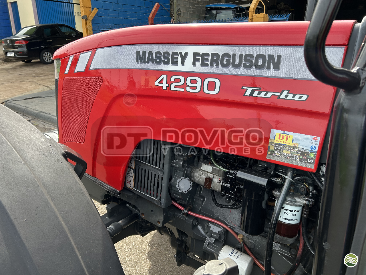 Massey Ferguson 4290 Turbo 4x4 Ano 2013 Cabinado de Fábrica - Imagem 8