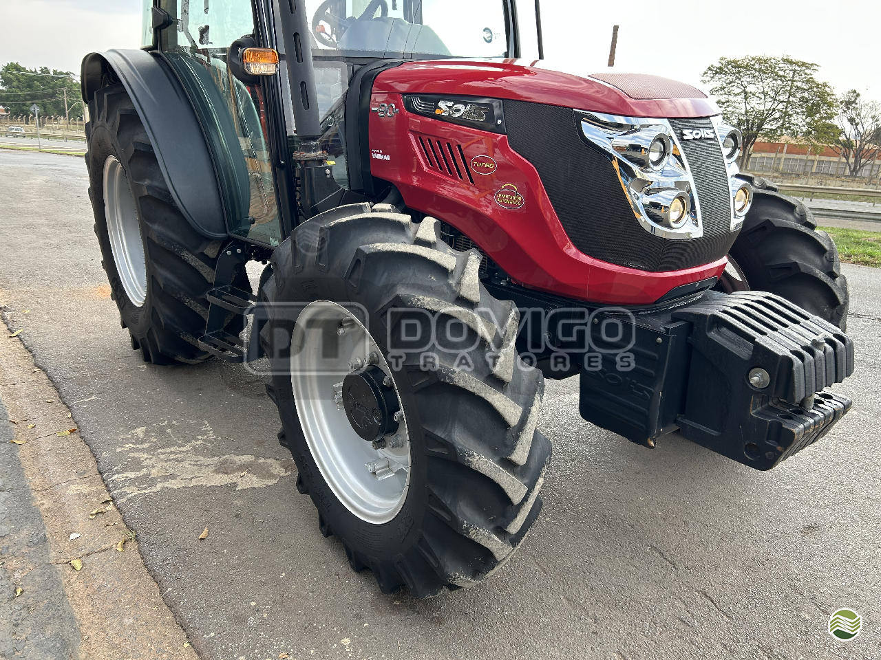 Yanmar Solis 90 Cabinado de Fábrica 4x4 Ano 2023 apenas 459 horas com Reversor de Marchas - Imagem 12