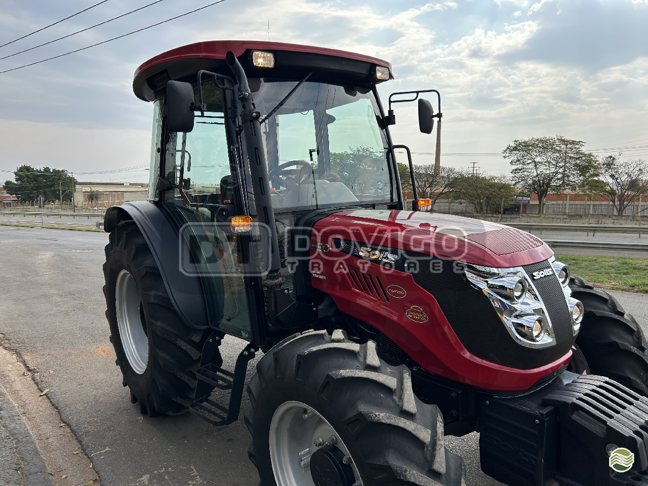 Yanmar Solis 90 Cabinado de Fábrica 4x4 Ano 2023 apenas 459 horas com Reversor de Marchas - Imagem 13