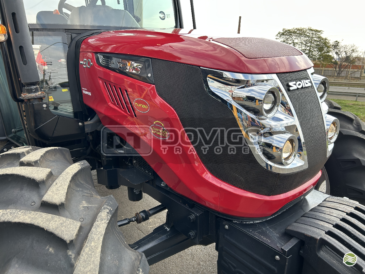 Yanmar Solis 90 Cabinado de Fábrica 4x4 Ano 2023 apenas 459 horas com Reversor de Marchas - Imagem 14
