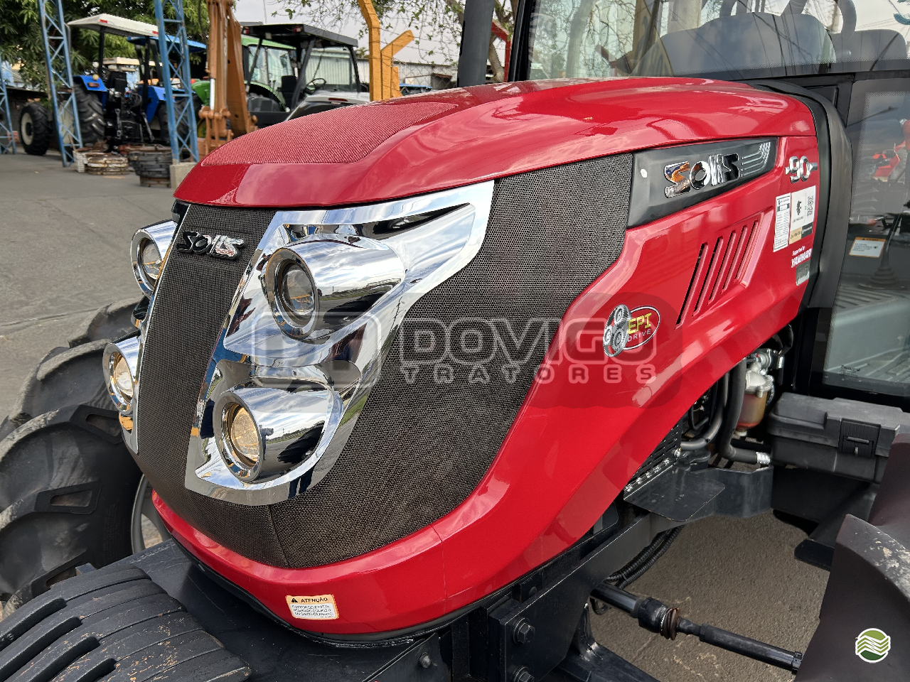 Yanmar Solis 90 Cabinado de Fábrica 4x4 Ano 2023 apenas 459 horas com Reversor de Marchas - Imagem 15