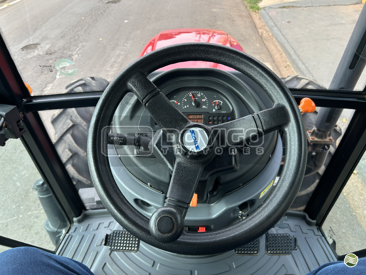 Yanmar Solis 90 Cabinado de Fábrica 4x4 Ano 2023 apenas 459 horas com Reversor de Marchas - Imagem 26