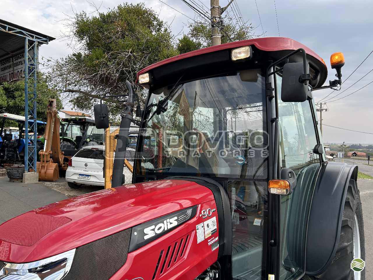 Yanmar Solis 90 Cabinado de Fábrica 4x4 Ano 2023 apenas 459 horas com Reversor de Marchas - Imagem 6