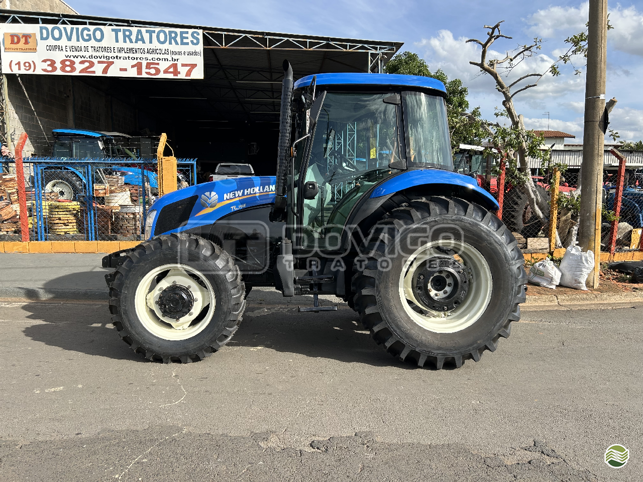 New Holland TL75E 4x4 Ano 2019 Cabinado de Fábrica Cod (01)