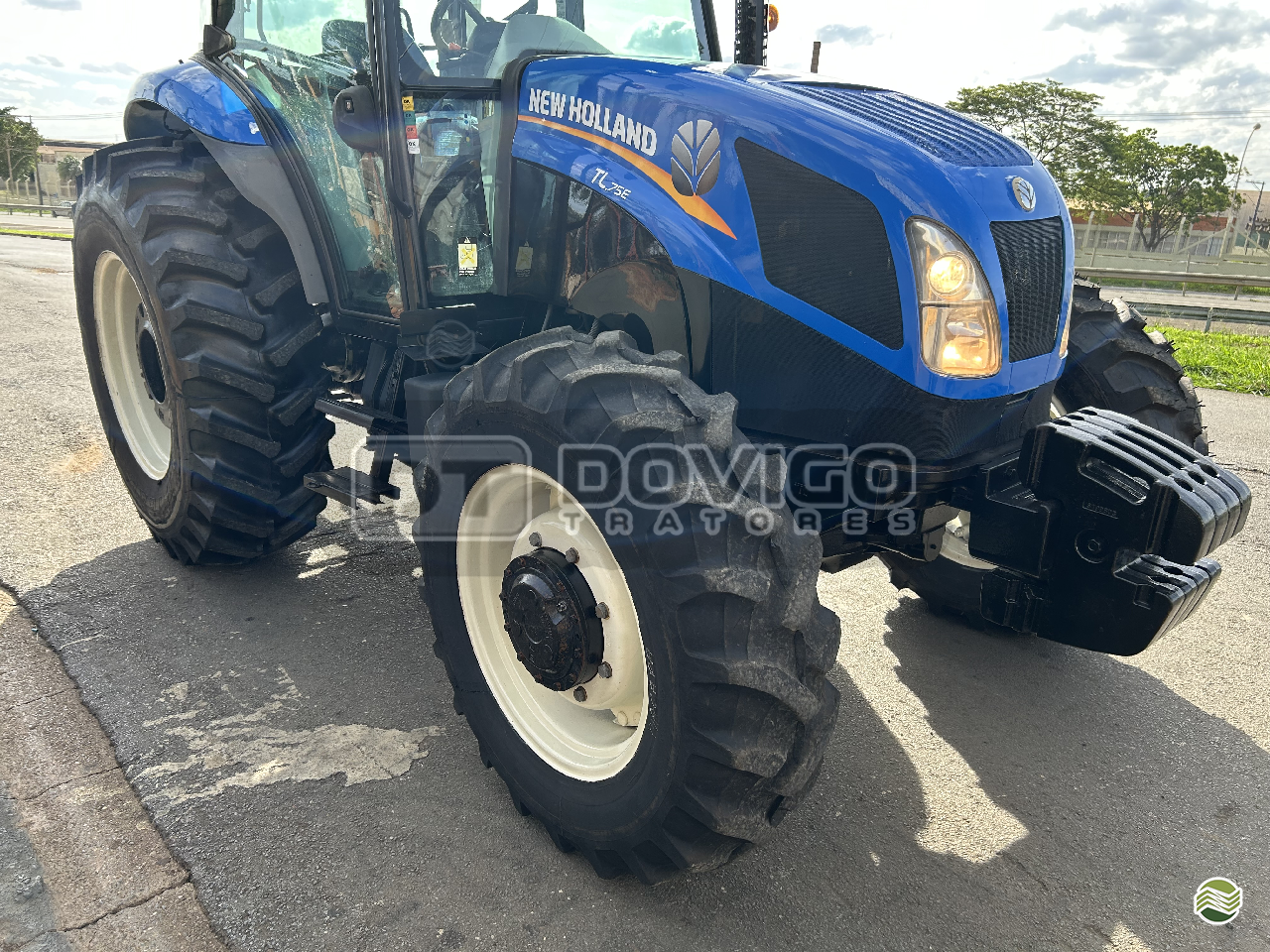 New Holland TL75E 4x4 Ano 2019 Cabinado de Fábrica Cod (01) - Imagem 13