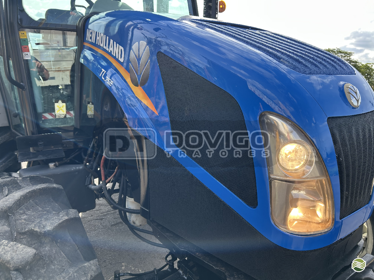New Holland TL75E 4x4 Ano 2019 Cabinado de Fábrica Cod (01) - Imagem 9
