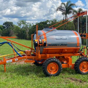 Pulverizador de pasto Pecuário-Marca: Cimag Modelo: PPEC 2000 ARO 16 CROSS rodeiro TANDEN (04 RODAS) Capacidade 2.000 Litros