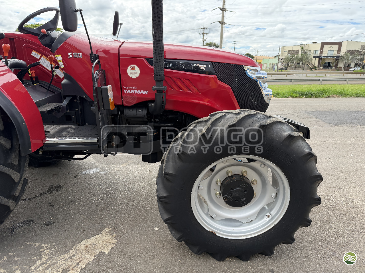 Yanmar Solis 80 4x4 Ano 2021 com apenas 694 horas e reversor de marchas - Imagem 13