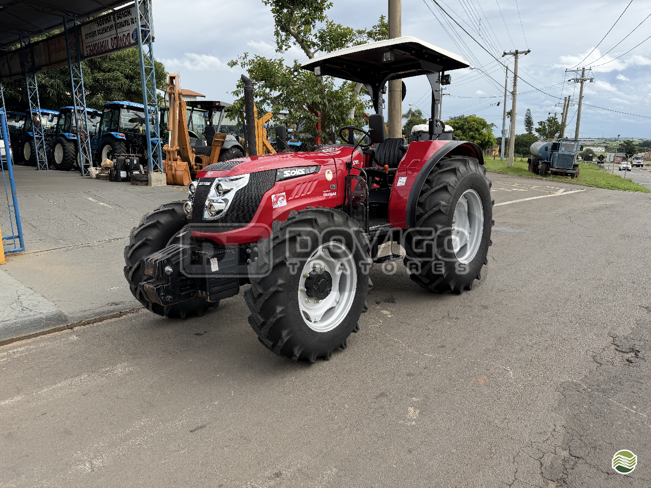 Yanmar Solis 80 4x4 Ano 2021 com apenas 694 horas e reversor de marchas - Imagem 2
