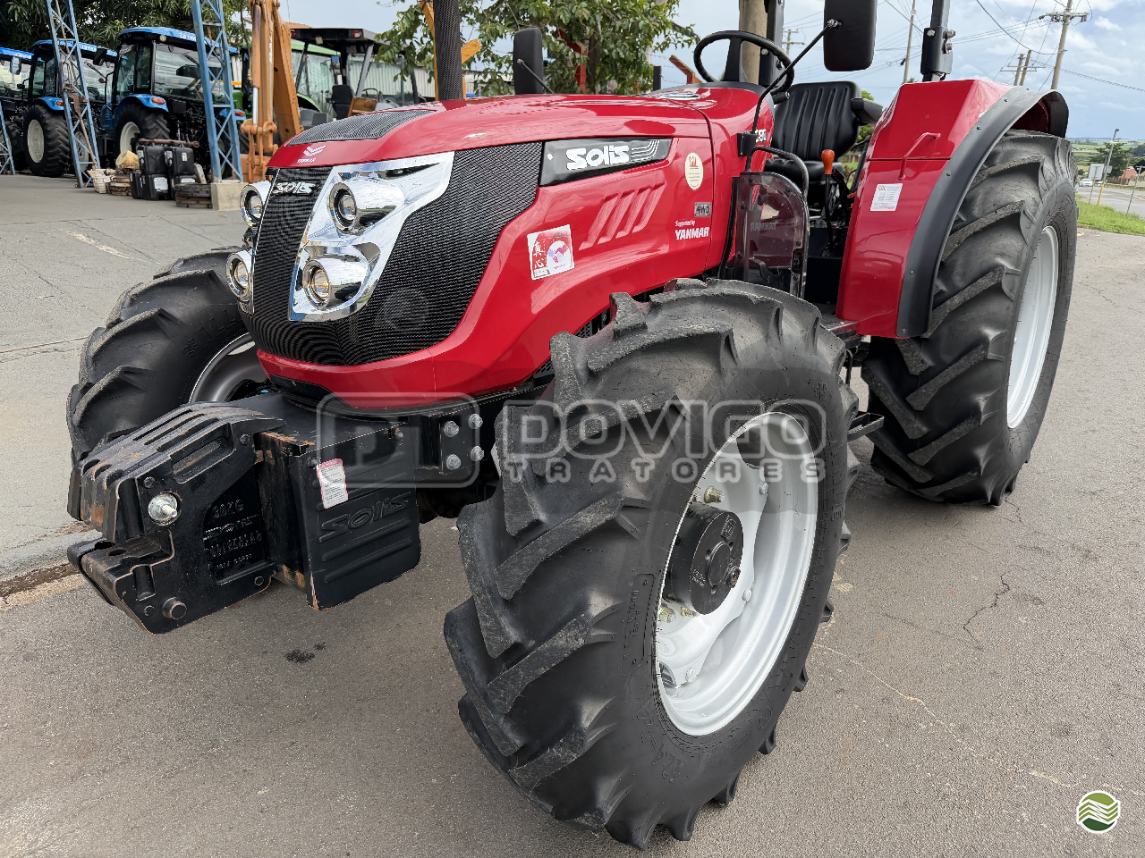 Yanmar Solis 80 4x4 Ano 2021 com apenas 694 horas e reversor de marchas - Imagem 4