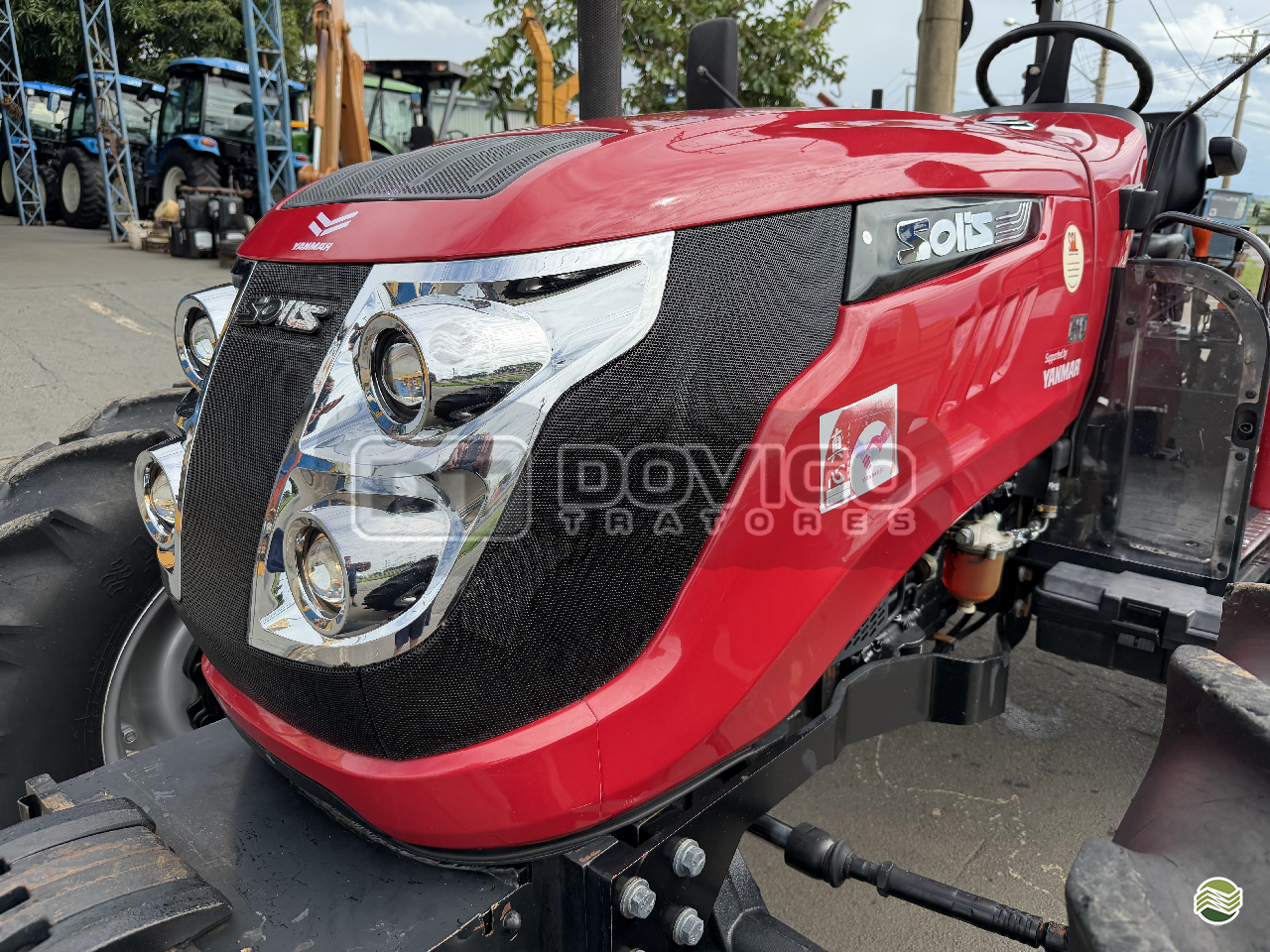 Yanmar Solis 80 4x4 Ano 2021 com apenas 694 horas e reversor de marchas - Imagem 5