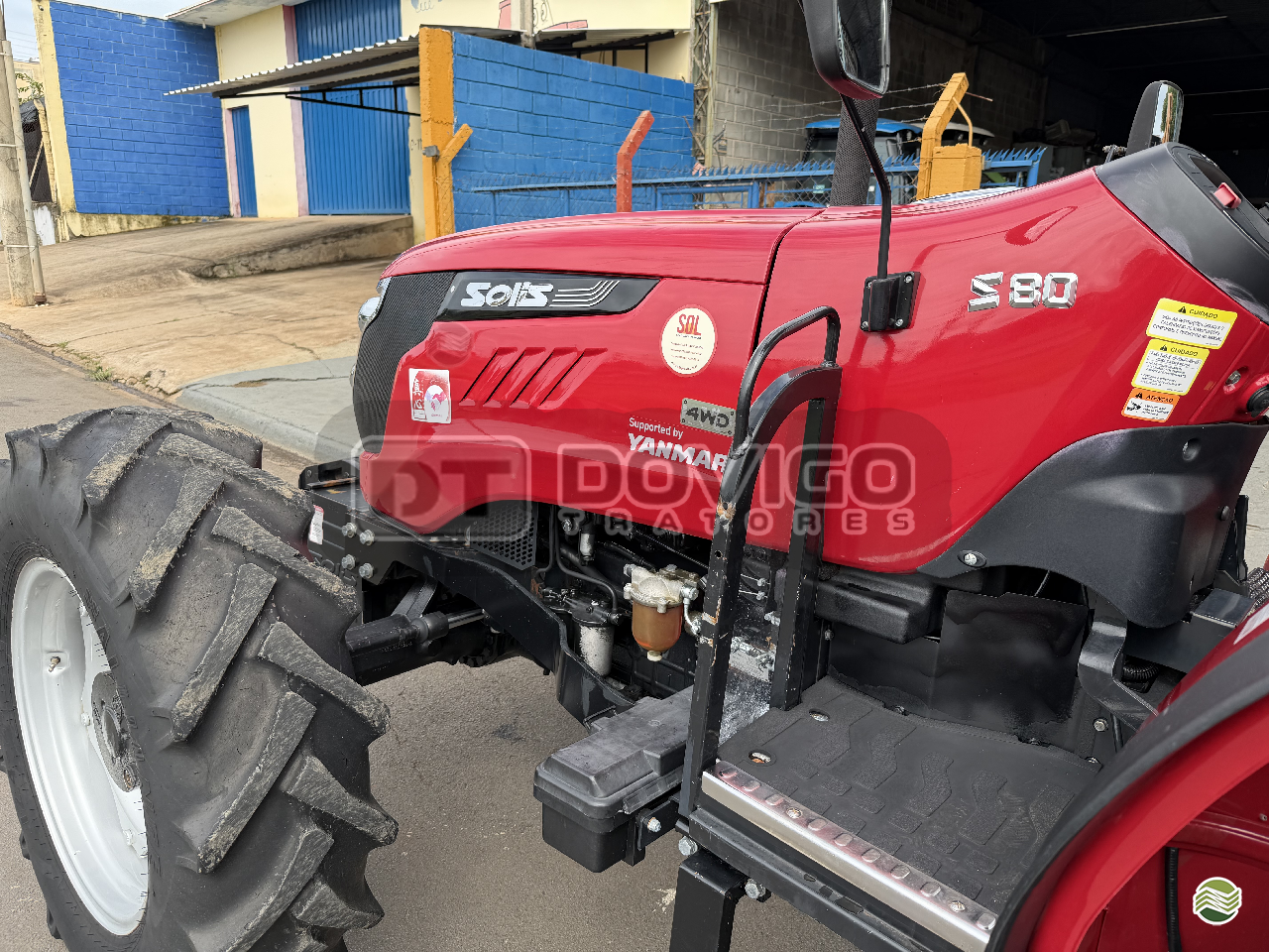 Yanmar Solis 80 4x4 Ano 2021 com apenas 694 horas e reversor de marchas - Imagem 8