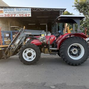 Yanmar Solis 90R 4x4 Ano 2021 com redutor de velocidade e Reversor de marchas apenas 819 horas com conjunto de concha dianteira Marispan M85