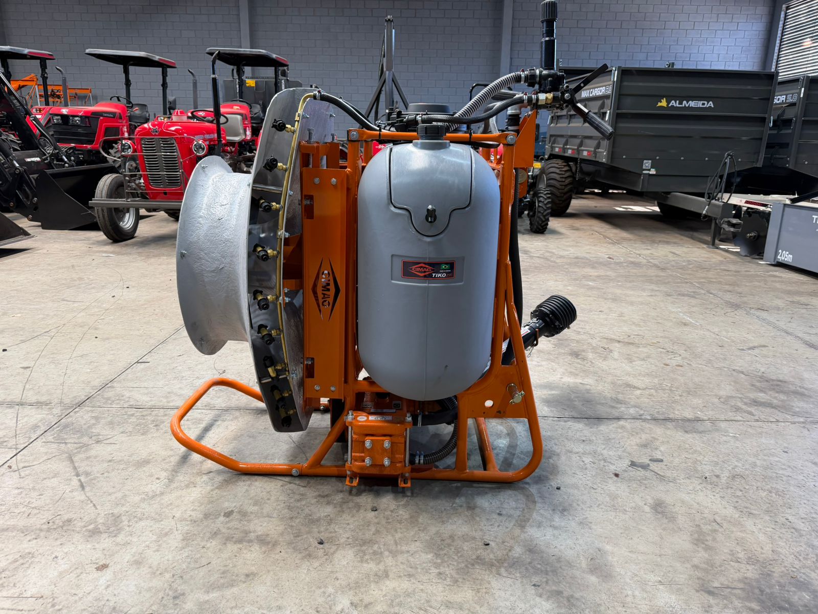 Pulverizador/Atomizador hidráulico, (novo) Marca: Cimag modelo: ATM 250, turbina ,reservatório com capacidade para 250 Litros - Imagem 9