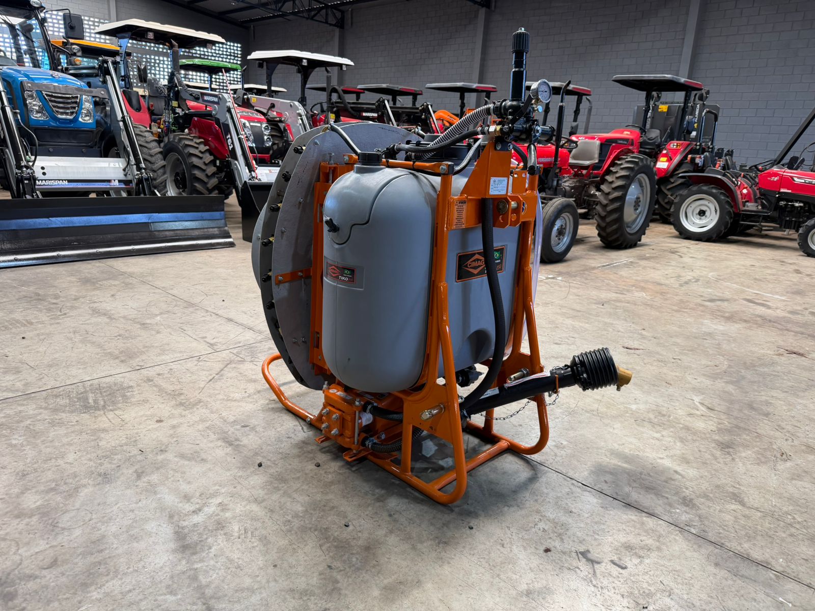 Pulverizador/Atomizador hidráulico, (novo) Marca: Cimag modelo: ATM 250, turbina ,reservatório com capacidade para 250 Litros - Imagem 10
