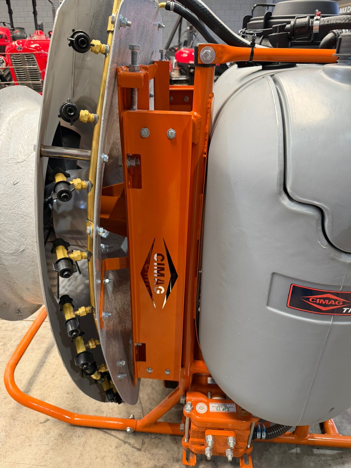 Pulverizador/Atomizador hidráulico, (novo) Marca: Cimag modelo: ATM 250, turbina ,reservatório com capacidade para 250 Litros - Imagem 14