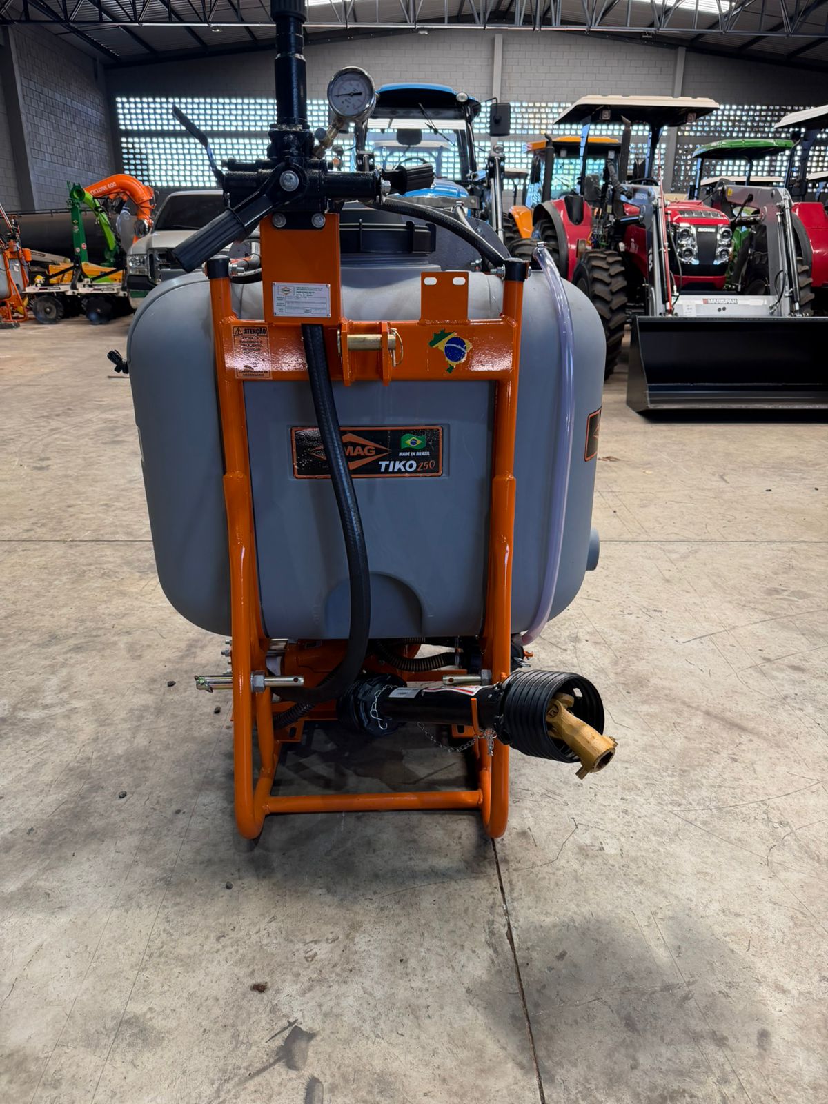 Pulverizador/Atomizador hidráulico, (novo) Marca: Cimag modelo: ATM 250, turbina ,reservatório com capacidade para 250 Litros - Imagem 7