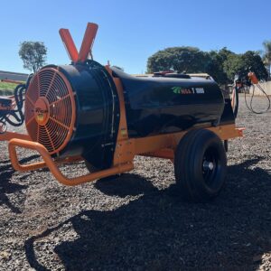 Pulverizador tipo: Atomizador Marca: MGA similar a Jacto Modelo: ATM 1000 (novo) com capacidade para 1.000 Litros