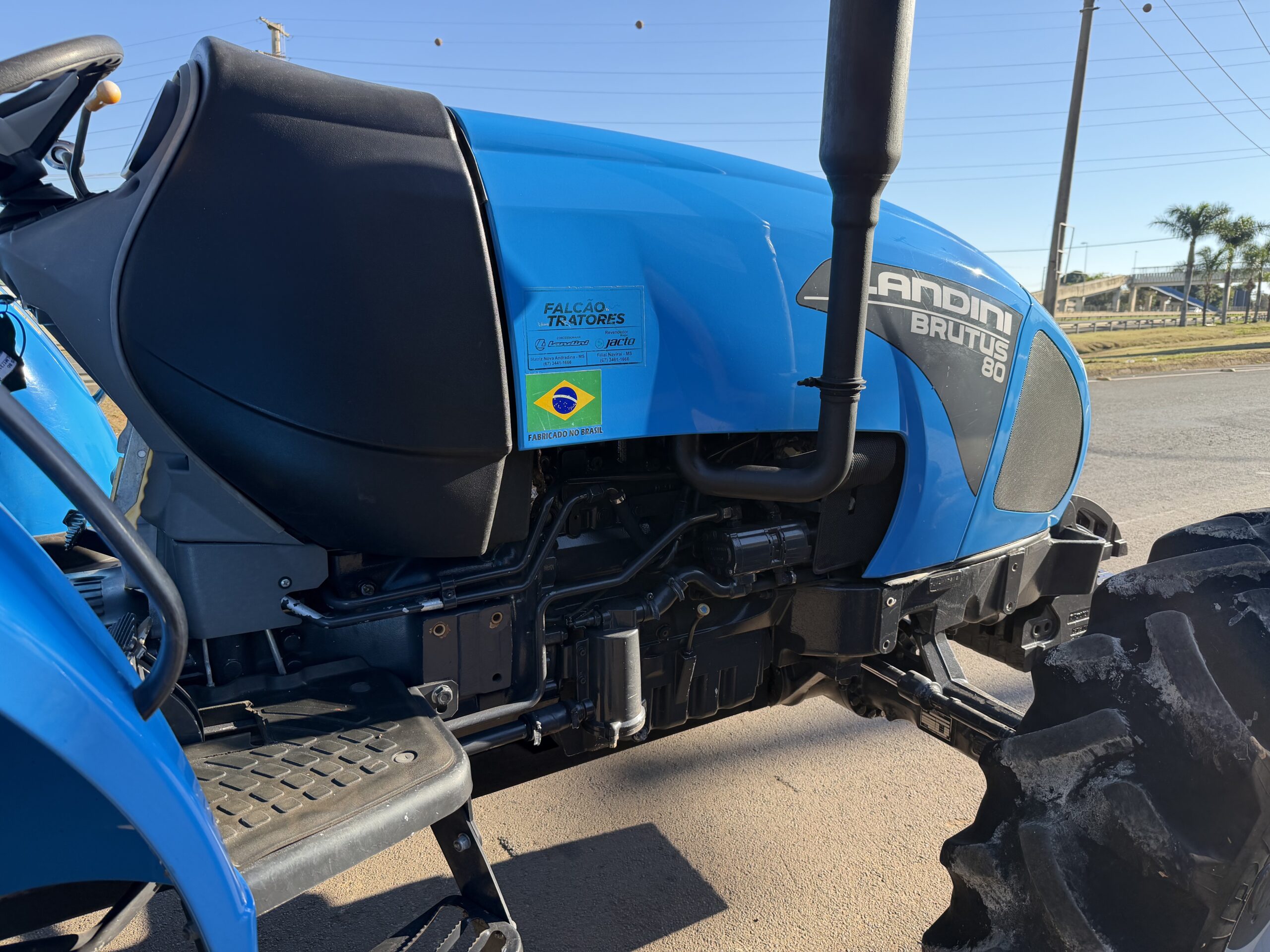 LANDINI BRUTUS 80 4x4 Ano 2023 com redutor de velocidade e Reversor de marchas - Imagem 18