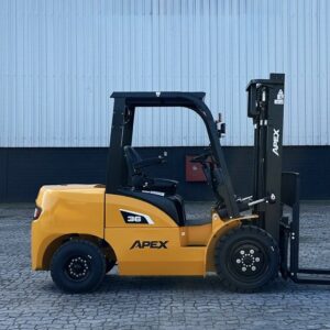 Empilhadeira duplex (nova)  , Marca: APEX Modelo: Apex 36D para 3.6 ton ,com torre de 3.50 m e motor a diesel