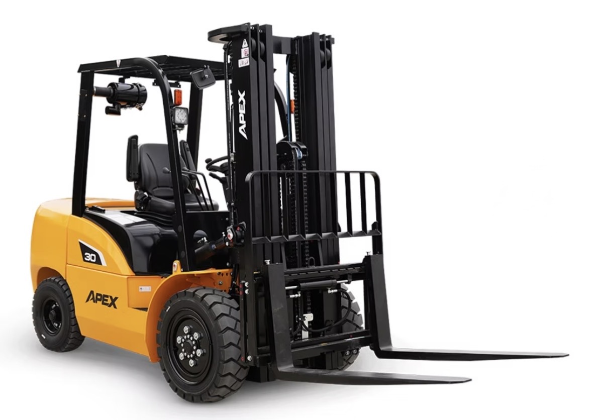 Empilhadeira duplex (nova) , Marca: APEX Modelo: Apex 30D para 3.0 ton ,com torre de 3.50 m e motor a diesel . - Imagem 13