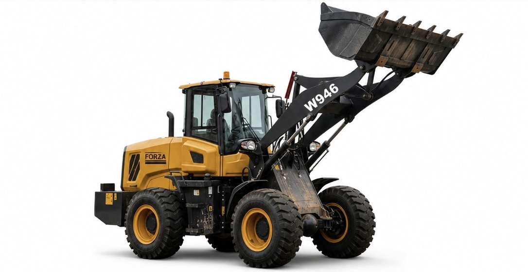 Pá Carregadeira (nova) Marca: FORZA Modelo: W946 4x4 linha Premiun, Ano: 2026, Cabinada de fábrica com ar condicionado. - Imagem 10