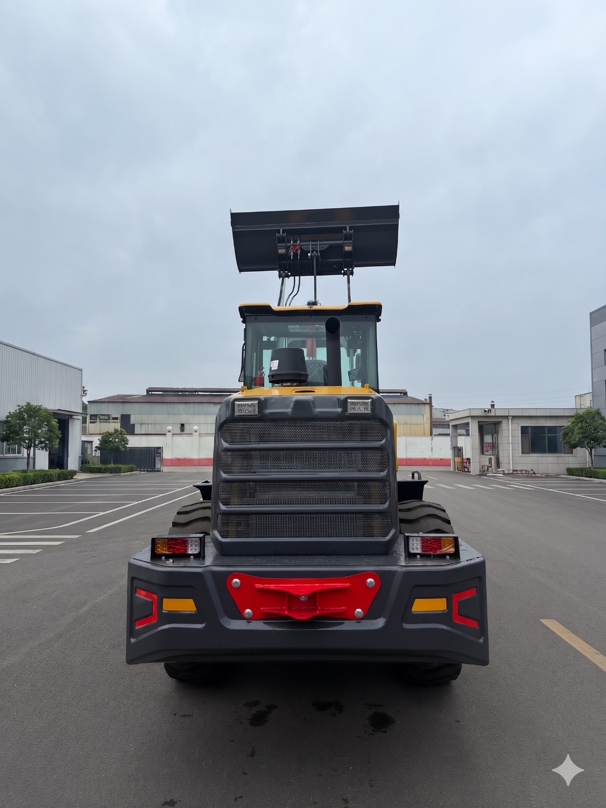 Pá Carregadeira (nova) Marca: FORZA Modelo: W946 4x4 linha Premiun, Ano: 2026, Cabinada de fábrica com ar condicionado. - Imagem 7