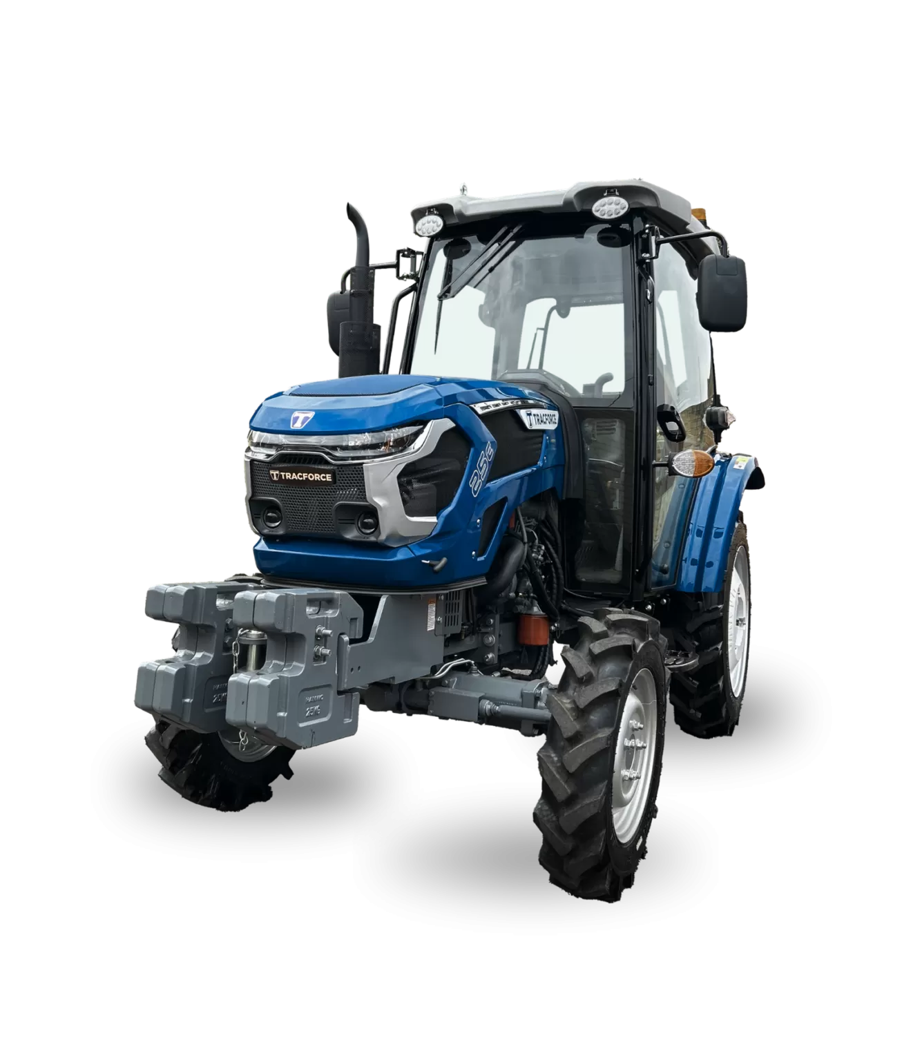 TRACFORCE Modelo: 25E 4x4 Ano: 2026 (novo), Cabinado de fábrica com ar condicionado e com Reversor de marchas. - Imagem 3