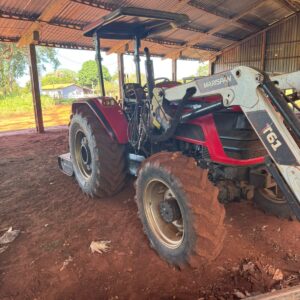 Mahindra 6075 4x4 Ano 2023, com conjunto de concha dianteira Marispan T6